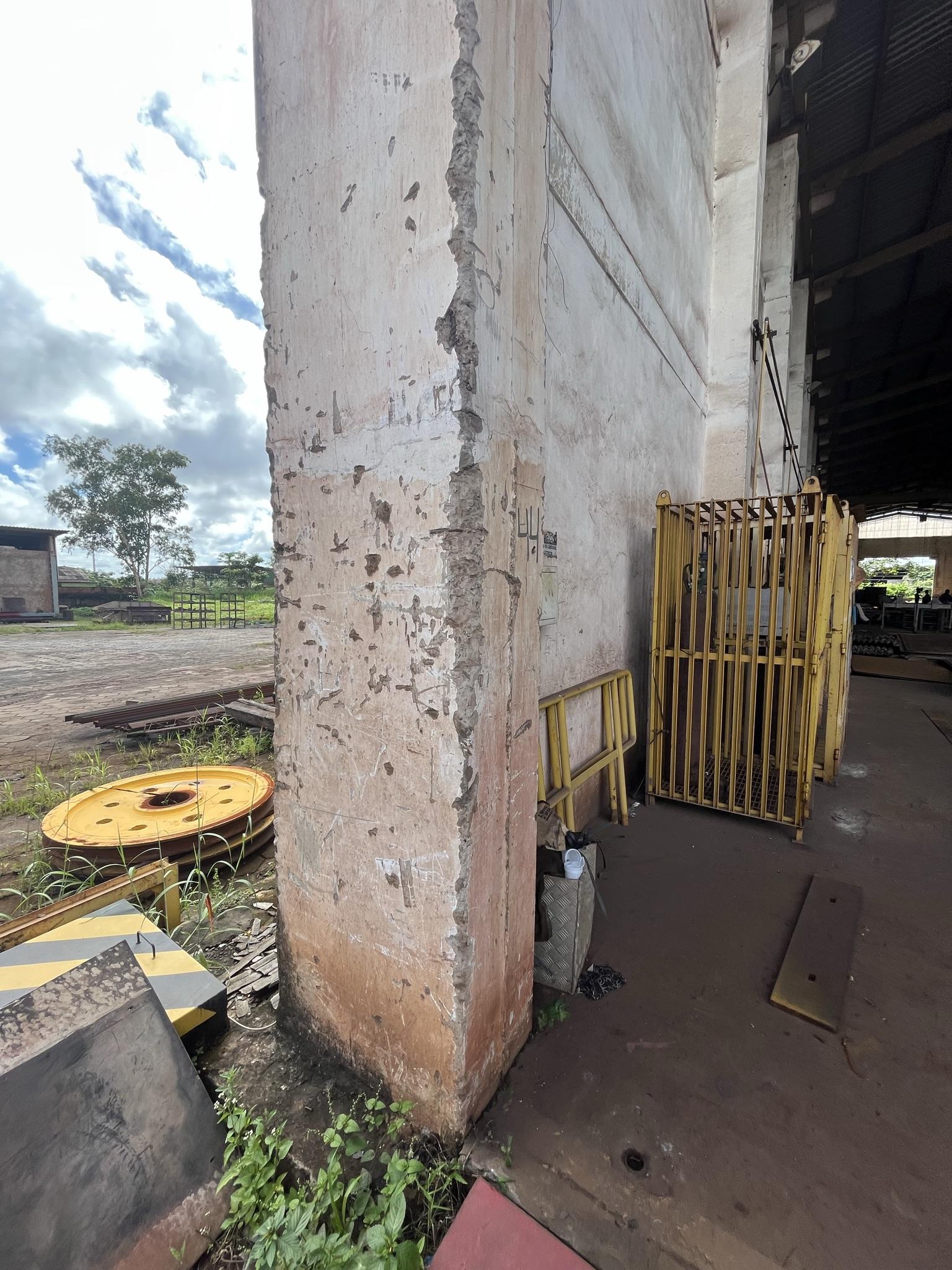 Recuperação estrutural de galpão industrial Aço Metal — vista 1