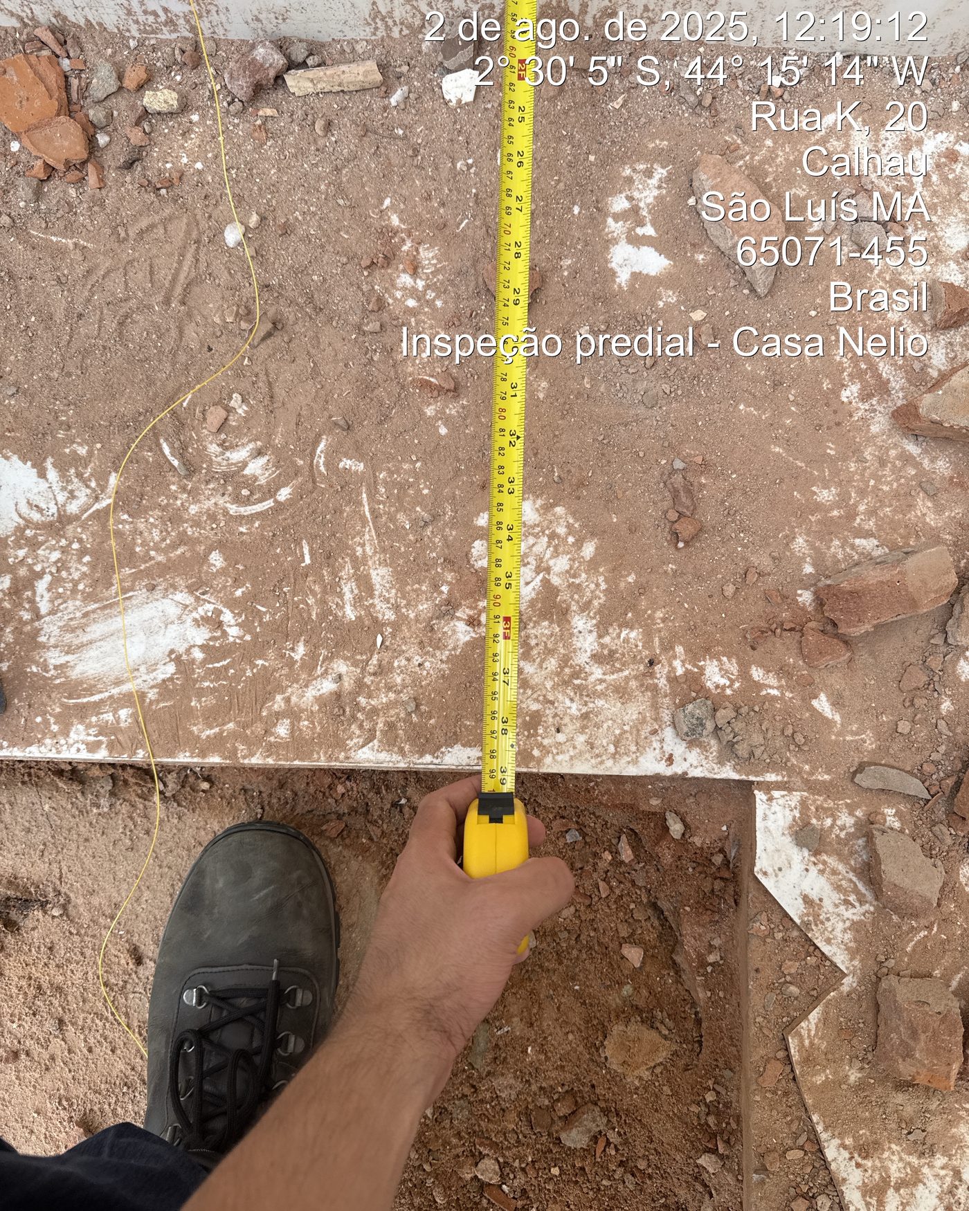 Inspeção técnica em campo — VIP Engenharia